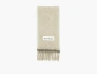 Acne Studios Wool Mohair Scarf Beige/Grey 