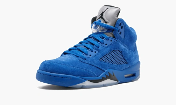 Air Jordan 5 Retro Blue Suede 