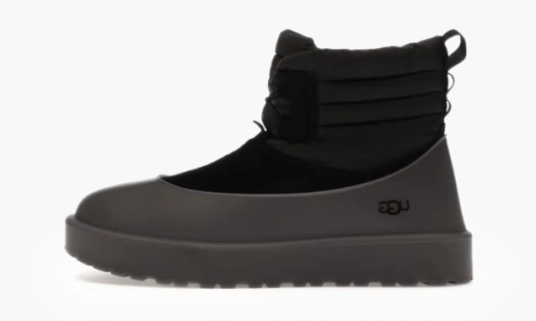 UGG Classic Mini Lace-up Weather Boot Black 