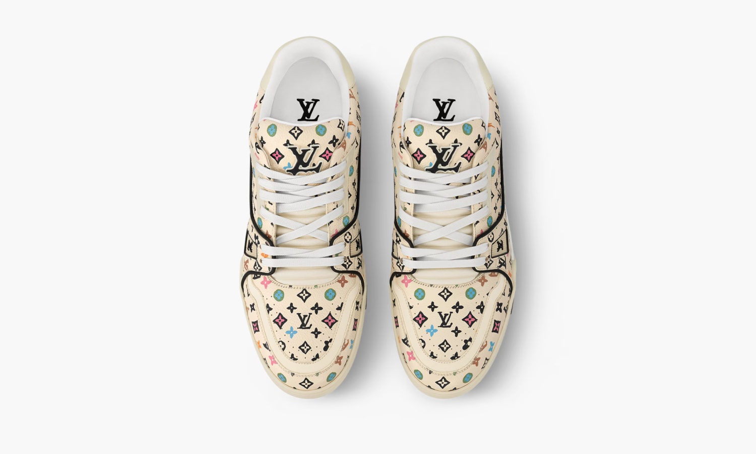 фото Louis Vuitton By Tyler, The Creator Lv Trainer "Beige" (Кроссовки)-1ACXBG