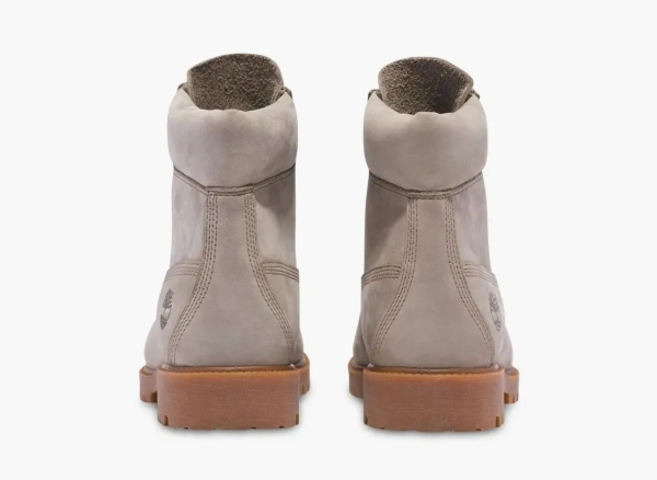 Timberland Heritage 6-Inch Lace-Up Boot Light Taupe Nubuck 