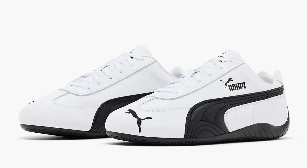 Puma Speedcat Leather White Black