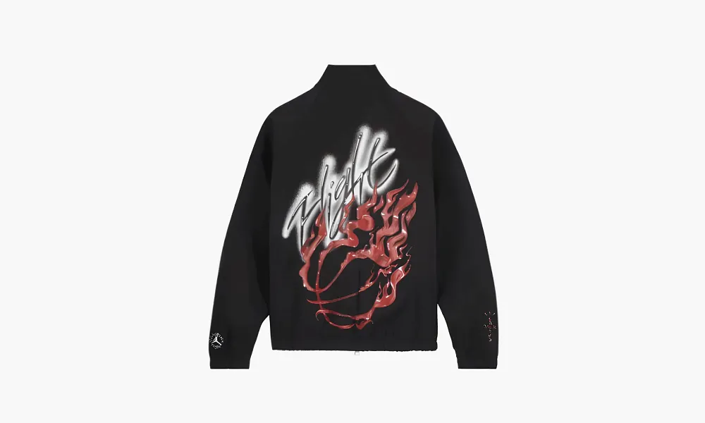 Air Jordan X Travis Scott Zip-zap Hoodie Black