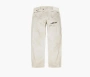 Supreme x MM6 Maison Margiela Distressed Loose Fit Selvedge Jeans White 