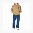 Carhartt WIP Heart Logo Hooded Sweatshirt Tan
