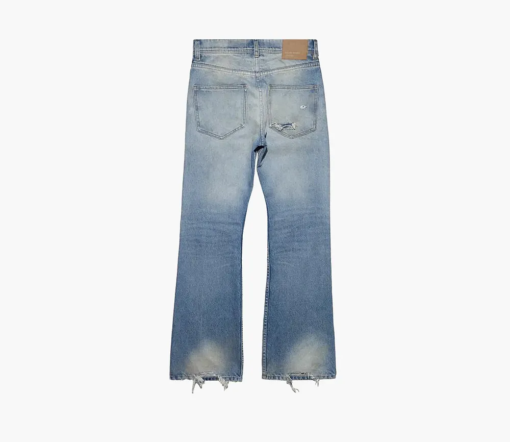 Enfants Riches Déprimés Wider Flare Leg Jeans Blue Wash
