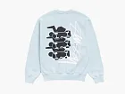 Stussy Skate Stack Crew Sky Blue