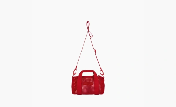 Supreme Polyester One Shoulder Handbag Mini Red 