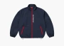 Supreme Contrast Zip Track Jacket Navy 