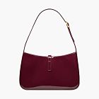Saint Laurent Le 5 À 7 Mini Patent Leather Shoulder Bag Dark Red Wine