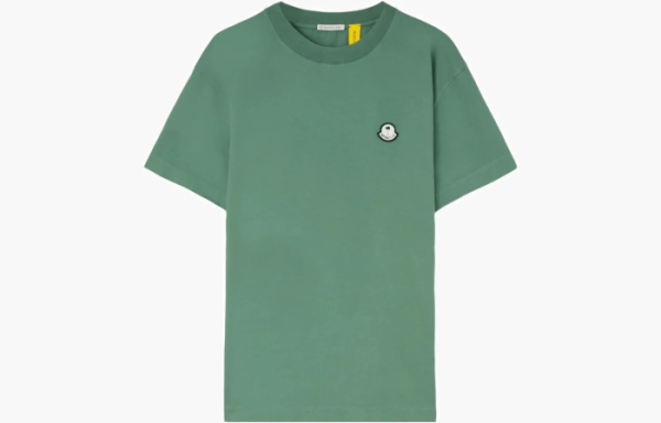 Moncler x Palm Angels Logo Patch T-Shirt Green 