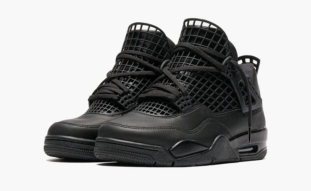 Air Jordan 4 Retro WMNS Net - Black