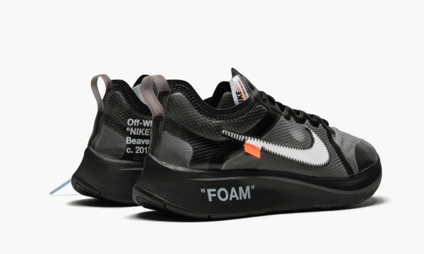 Nike Zoom Fly Off-white Black Silver 