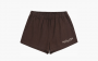 Sporty & Rich 1800 Health Cotton Shorts WMNS "Brown" 