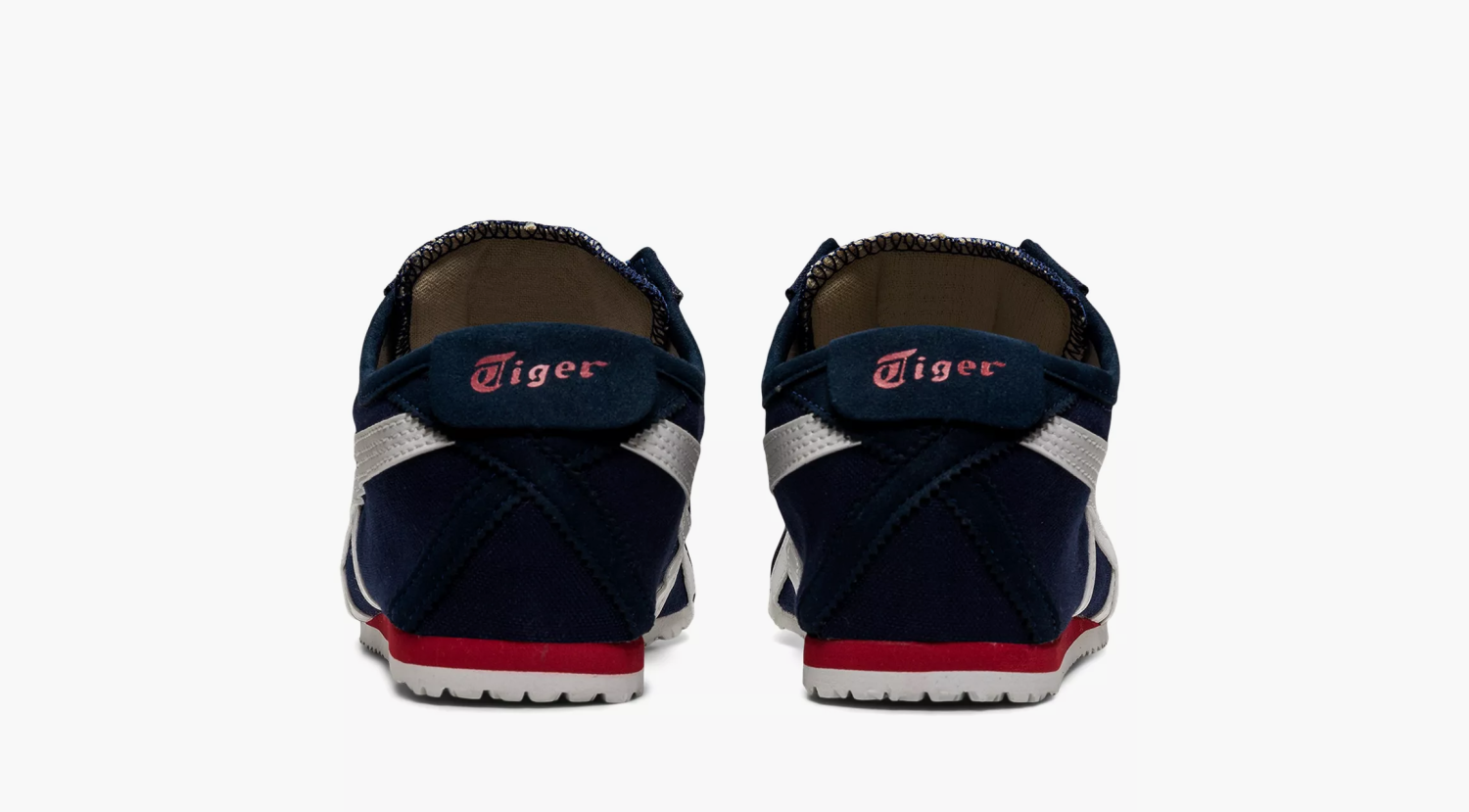Asics Onitsuka Tiger Mexico 66 Slip-On "Navy Red" 