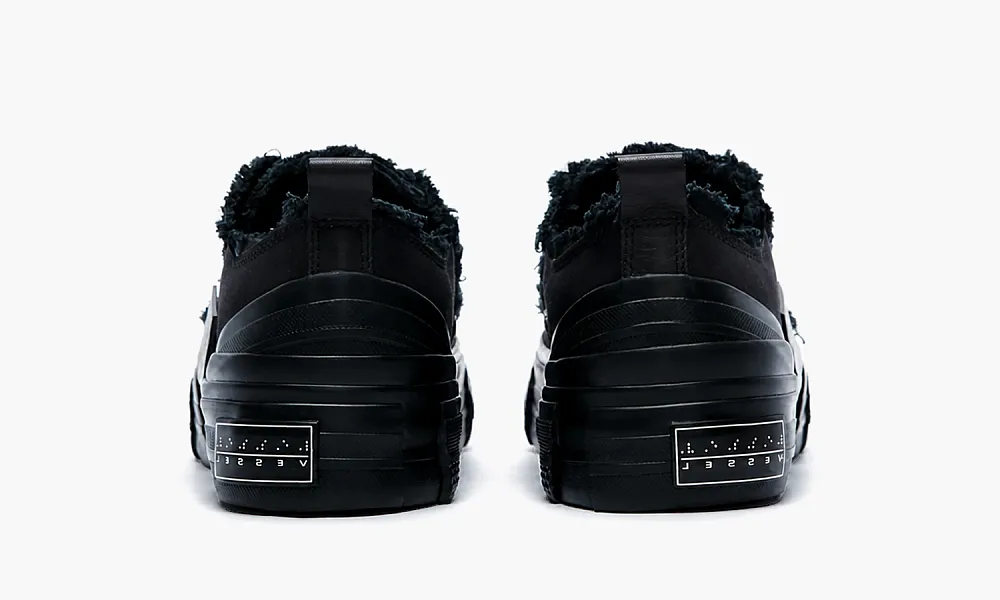 XVESSEL x Yohji Yamamoto Low Top Black