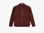 Stone Island Nylon Metal In Econyl Overshirt with Pocket and Two-Way Zip Red 