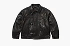 Supreme x Schott Leather Clip Jacket Black