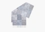 Loewe Scarf In Wool and Cashmere Blue/White 