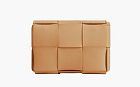 Bottega Veneta Padded Intreccio Cassette Crossbody Bag Brown