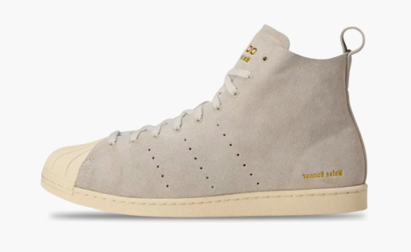 Adidas Wales Bonner x Superstar High Mist Stone 