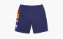Supreme x Thrasher Multi Logo Sweatshort Washed Navy 