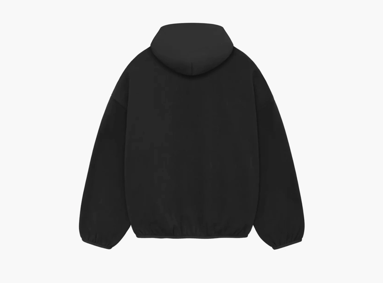 Fear of God Essentials Nylon Fleece Hoodie Black  Fear of God Essentials Nylon Fleece Hoodie Black