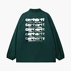 Carhartt WIP Print Coach Overshirt Green