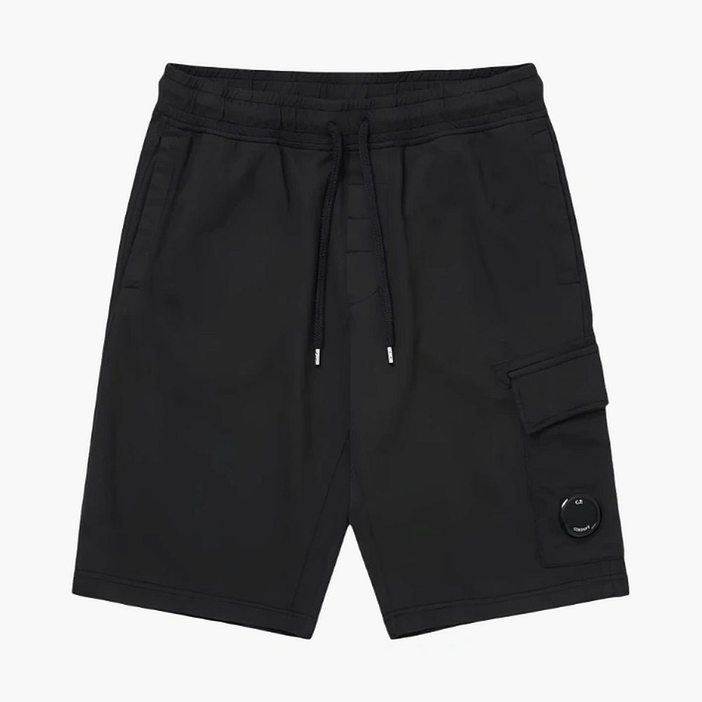C.P. Company Stretch Sateen Shorts Black