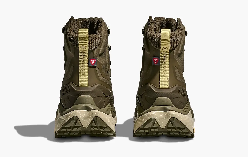 Hoka One Kaha 2 Frost Gore Tex Antique Olive Oyster Mushroom