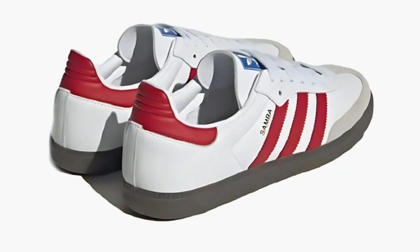 Adidas Samba OG White Better Scarlet 