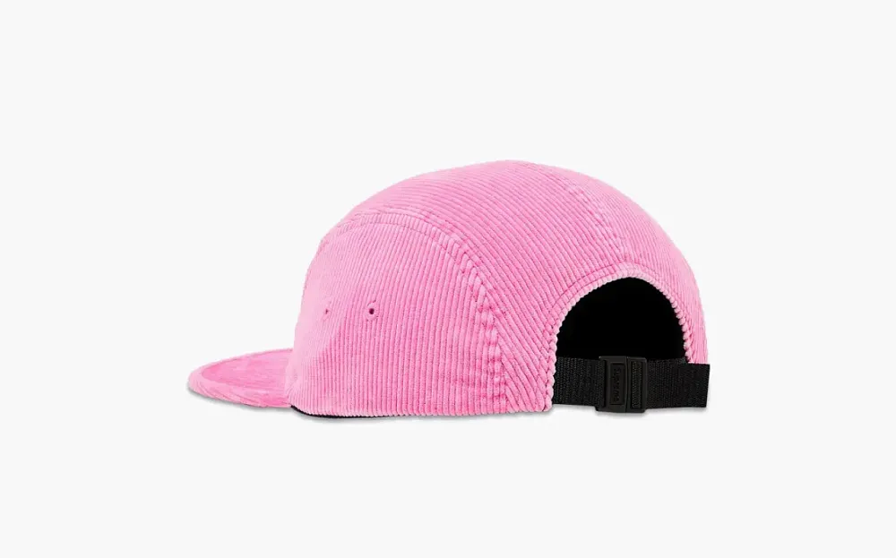 Supreme Corduroy Camp Cap Pink