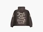 Travis Scott Circus Maximus Stadium Tour 25 Zip Hoodie Brown