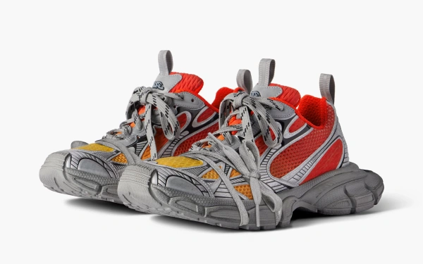 Balenciaga 3XL Sneaker Red/Orange/Grey/Black 