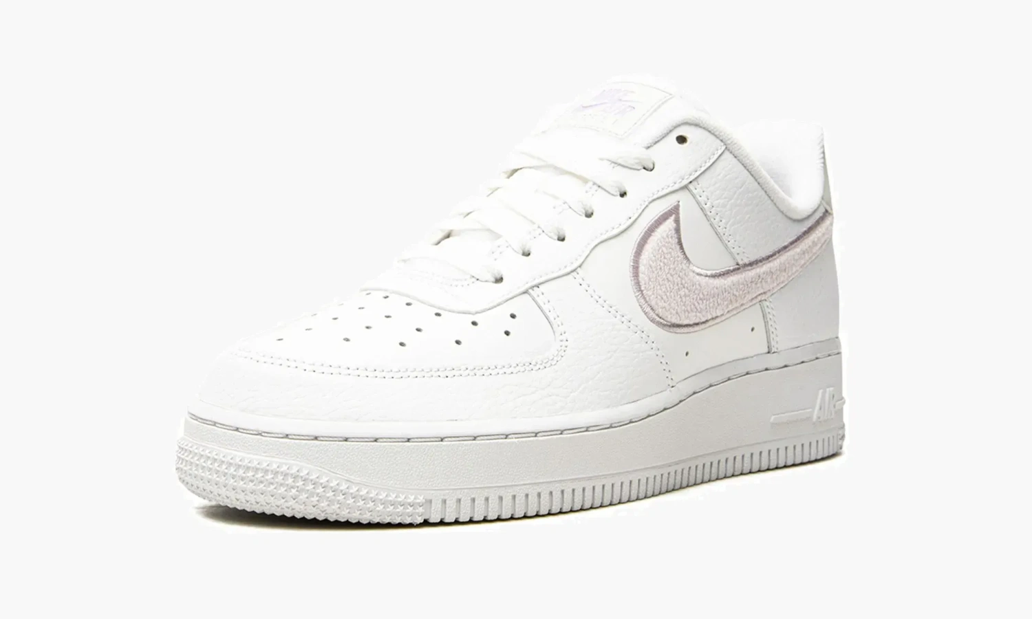 Air Force 1 LO MNS WMNS Chenille Swoosh - Sea Glass 