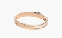 HERMES Mini Clic Kelly bracelet Rose Gold 