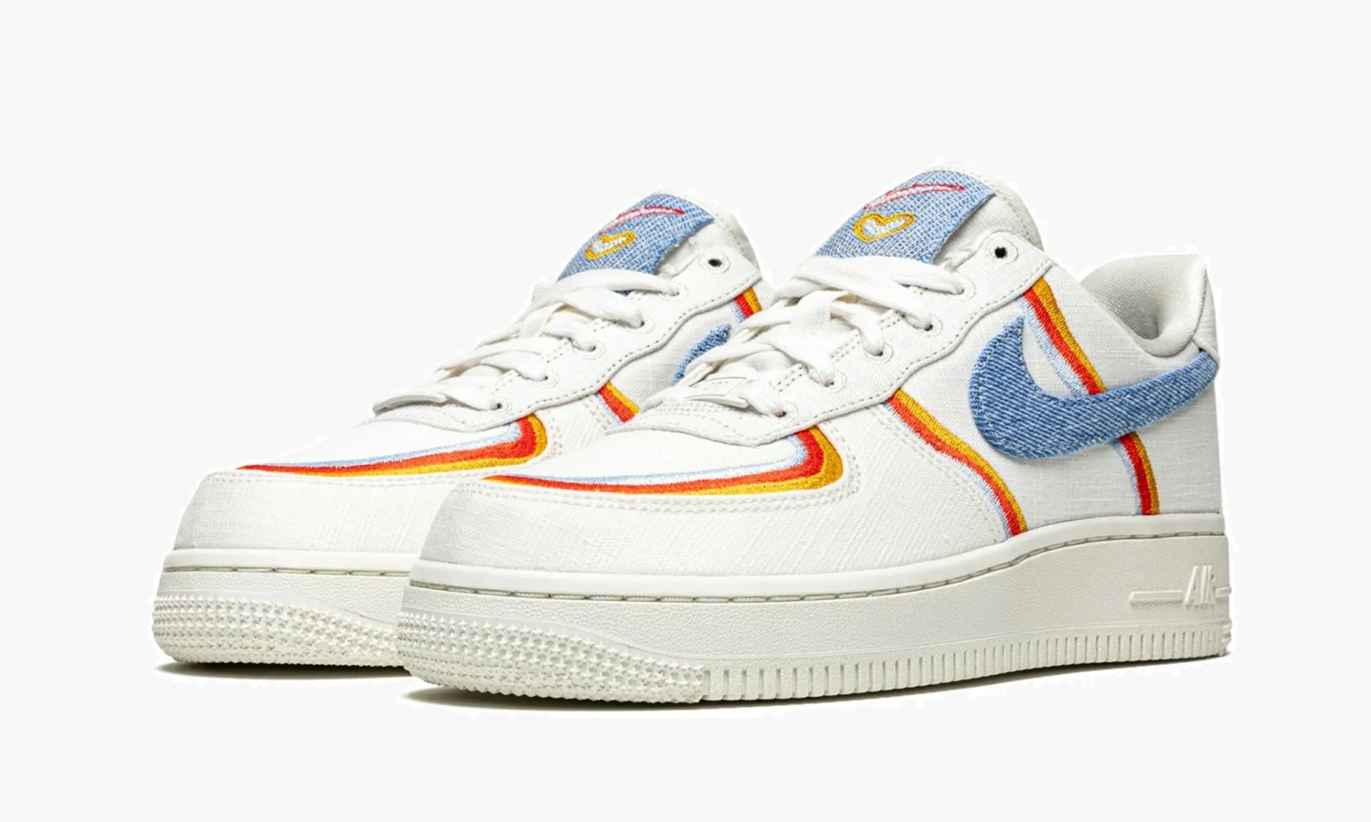 Air Force 1 '07 LV8 MNS WMNS "Denim Swoosh" 