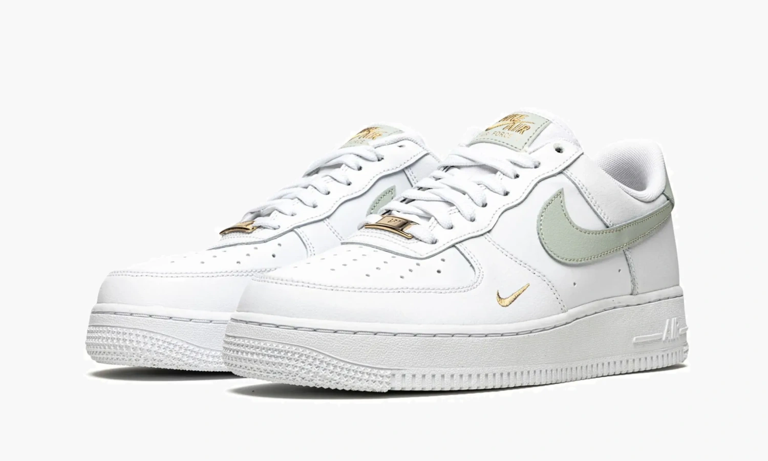 Air Force 1 LO MNS WMNS "White / Grey / Gold" 