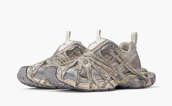 Balenciaga 3XL Extreme Lace Sneakers WMNS Light Beige 