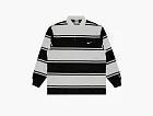 Supreme x Nike Stripe Rugby Black