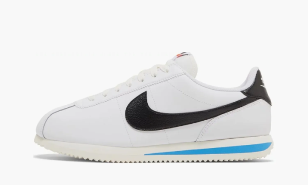 Nike Cortez White Black Blue 