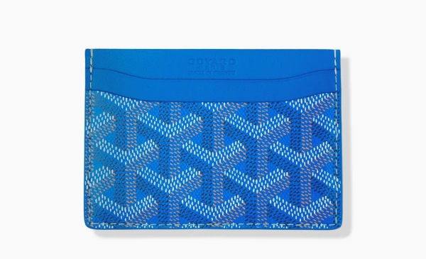  Goyard Saint-Sulpice Card Wallet Sky Blue 