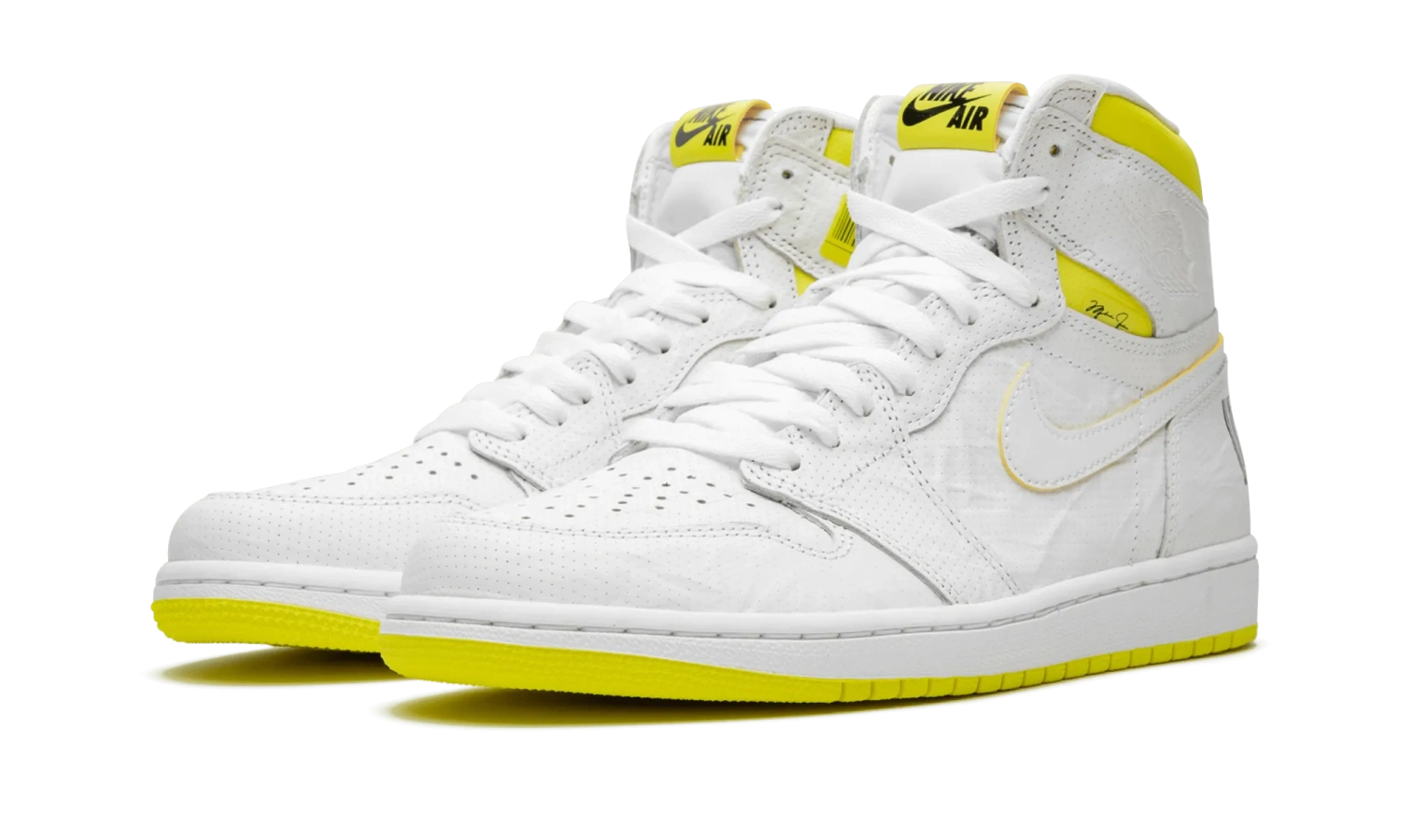 Air Jordan 1 High First Class Flight White 
