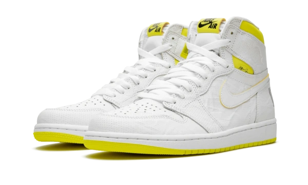 Air Jordan 1 High First Class Flight White 