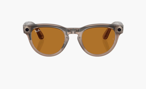 Ray-Ban Meta Headliner Shiny Warm Stone Clear/Saffron Yellow Transitions  Ray-Ban Meta Headliner Shiny Warm Stone Clear/Saffron Yellow Transitions