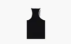Sporty & Rich Ribbed Tank Top Black/White