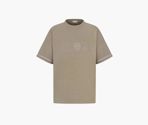Dior x Stone Island T-Shirt Brown 