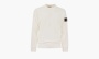 Stone Island Cotton Crew-neck Sweatshirt "White" 