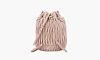 Miu Miu Matelasse Nappa Leather Bucket Bag Opal