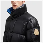 Moncler Dervox Short Down Jacket Dark Gray